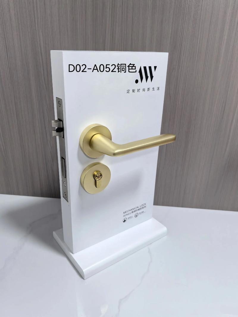纯氧化铝铜色 暗装结构 不褪色不掉色#五金锁具 #锁 #门控 - 抖音